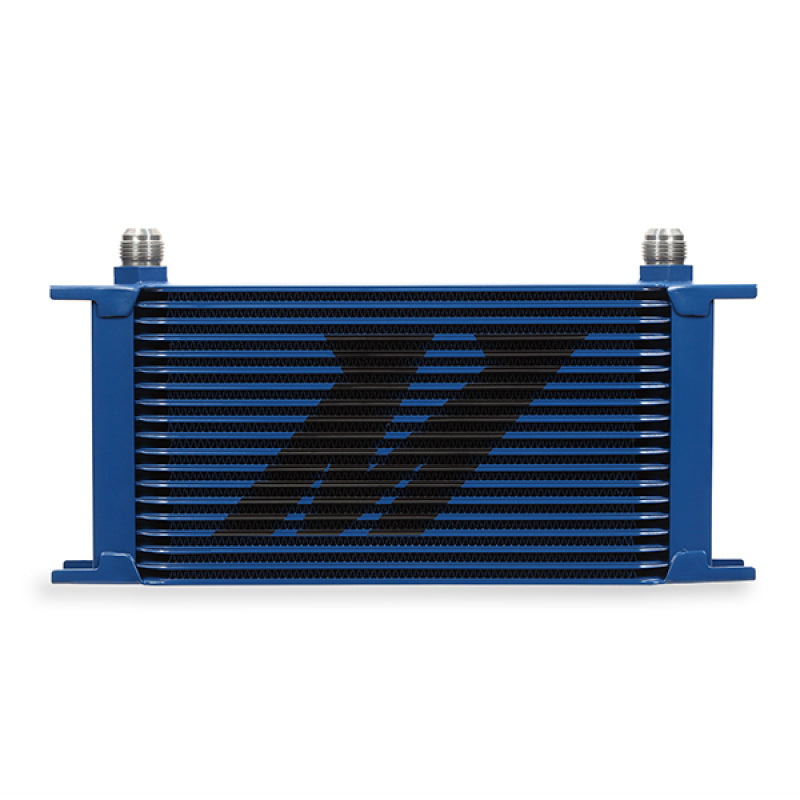 Mishimoto Universal 19 Row Oil Cooler - Blue - Cooling