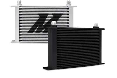 Mishimoto Universal 25 Row Oil Cooler - Black - Cooling