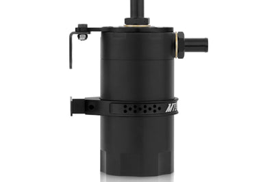 Mishimoto Universal Baffled Oil Catch Can - Black - Engine Components