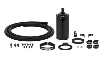 Mishimoto Universal Baffled Oil Catch Can - Black - Engine Components