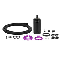 Mishimoto Universal Baffled Oil Catch Can - Purple - Engine Components