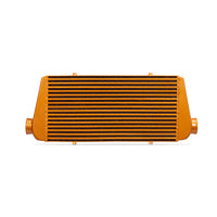 Mishimoto Universal Gold R Line Intercooler Overall Size: 31x12x4 Core 24x12x4 Inlet / Outlet - Forced Induction