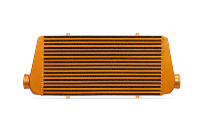 Mishimoto Universal Gold R Line Intercooler Overall Size: 31x12x4 Core 24x12x4 Inlet / Outlet - Forced Induction