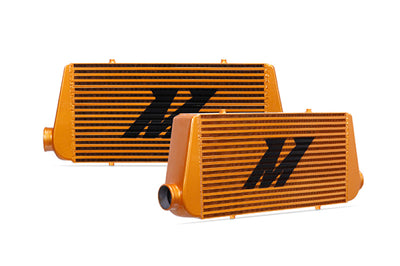 Mishimoto Universal Gold R Line Intercooler Overall Size: 31x12x4 Core 24x12x4 Inlet / Outlet - Forced Induction