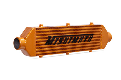 Mishimoto Universal Gold Z Line Intercooler Overall Size: 28x8x3 Core 21x6x2.5 Inlet / Outlet - Forced Induction