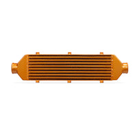 Mishimoto Universal Gold Z Line Intercooler Overall Size: 28x8x3 Core 21x6x2.5 Inlet / Outlet - Forced Induction