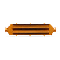 Mishimoto Universal Gold Z Line Intercooler Overall Size: 28x8x3 Core 21x6x2.5 Inlet / Outlet - Forced Induction