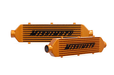 Mishimoto Universal Gold Z Line Intercooler Overall Size: 28x8x3 Core 21x6x2.5 Inlet / Outlet - Forced Induction