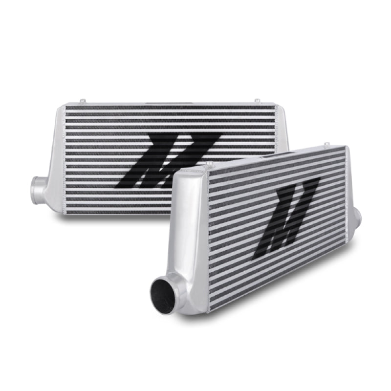 Mishimoto Universal Silver R Line Intercooler Overall Size: 31x12x4 Core 24x12x4 Inlet / Outle - Forced Induction