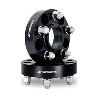 Mishimoto Wheel Spacers - 5X114.3 / 70.5 / 40 / M14 - Black - and Tire Accessories