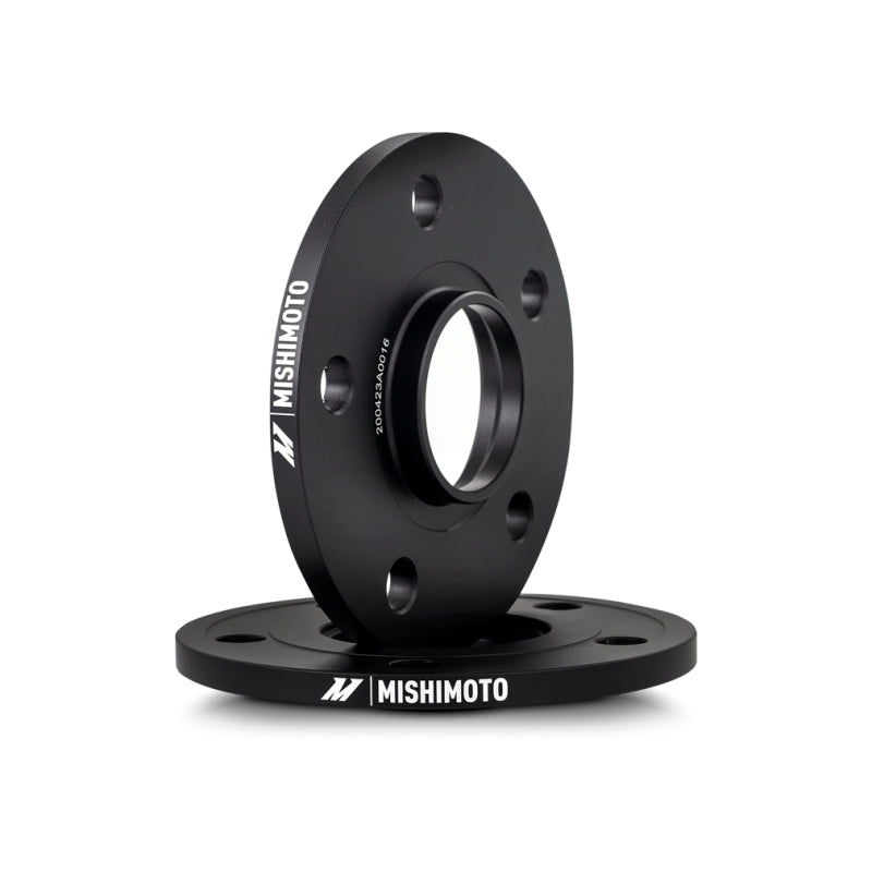 Mishimoto Wheel Spacers - 5x120 - 64.1 CB - M14 x1.5 - 15mm - BK - and Tire Accessories