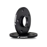 Mishimoto Wheel Spacers - 5x120 - 64.1 CB - M14 x1.5 - 15mm - BK - and Tire Accessories