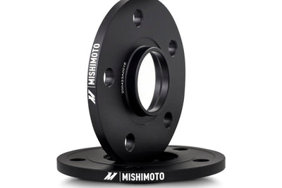 Mishimoto Wheel Spacers - 5x120 - 64.1 CB - M14 x1.5 - 15mm - BK - and Tire Accessories