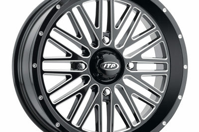 Itp Momentum Wheel Blk/mac 15x7 4/110 4 + 3 (+10mm) - Tires & Wheels