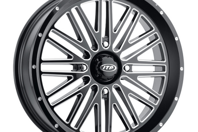 Itp Momentum Wheel Blk/mac 18x6.5 4/137 4 + 2.5 (+10mm) - Tires & Wheels