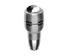 MOMO Momo Automatico Shift Knob - Aluminum Chrome Insert - Interior Accessories