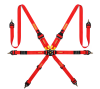 MOMO Momo Int. Camlock 6pt Clip In Restraint-Red - Safety