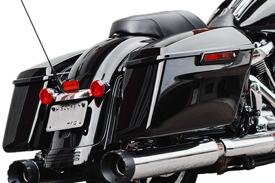 FIREBRAND Monarch Muffler Chrome M8 Touring `17 21 - Exhaust