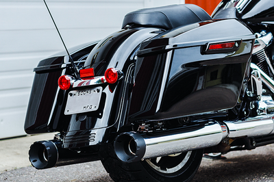 FIREBRAND Monarch Muffler Chrome M8 Touring `17 21 - Exhaust