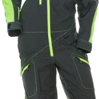 Dsg Monosuit W/drop Seat Aqua/black 2x - Lime/Grey / Large