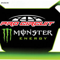 Pro Circuit Monster Energy Pit Board W/marker - Apparel Collection