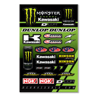 D-cor Monster Kaw Decal Sht12mil Racing Sheet - Offroad Collection