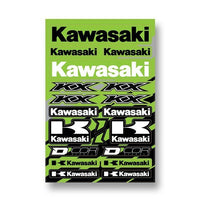 D-cor Monster Kawasaki Decal Sheet - Offroad Collection