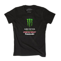 Pro Circuit Monster Team Ladies Tee Black S - Medium - Apparel Collection