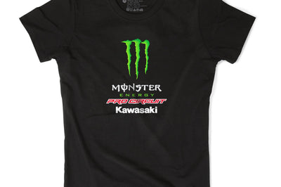 Pro Circuit Monster Team Ladies Tee Black S - Medium - Apparel Collection