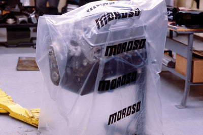 Moroso Engine Storage Bag w/Logo - 47in Tall x 40in Wide 19-1/2in Deep - Single - Fabrication