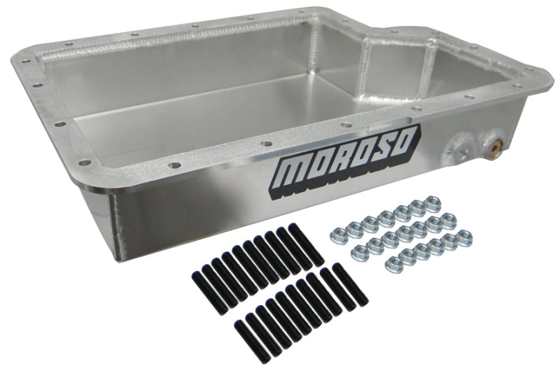 Moroso Ford E40D/4R100 Transmission Pan - 3.642in - Drivetrain