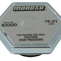 Moroso Racing Radiator Cap - 19-21lbs - Cooling