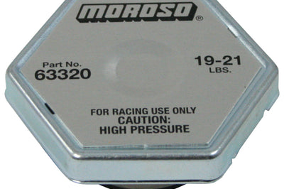 Moroso Racing Radiator Cap - 19-21lbs - Cooling