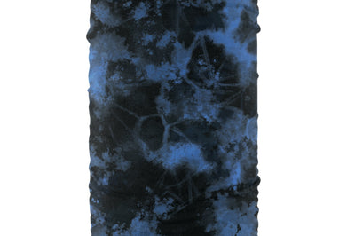 Zan Motley Tube Fleece Lined Black & Blue Tie Dye - Black/Blue Tie-Die - Harddrive Products
