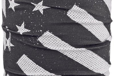 Zan Motley Tube Polyester Black/white Flag - Harddrive Products