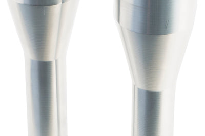 Forbidden Moto Bar Riser 9’’ Raw W/gauge Mount Tabs - Harddrive Products