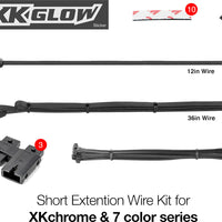 Xk Glow Moto Extension Wire Kit - Street Collection