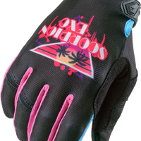 Scorpion Exo Moto-flex Gloves Blue Xl - Black / 2X-Large