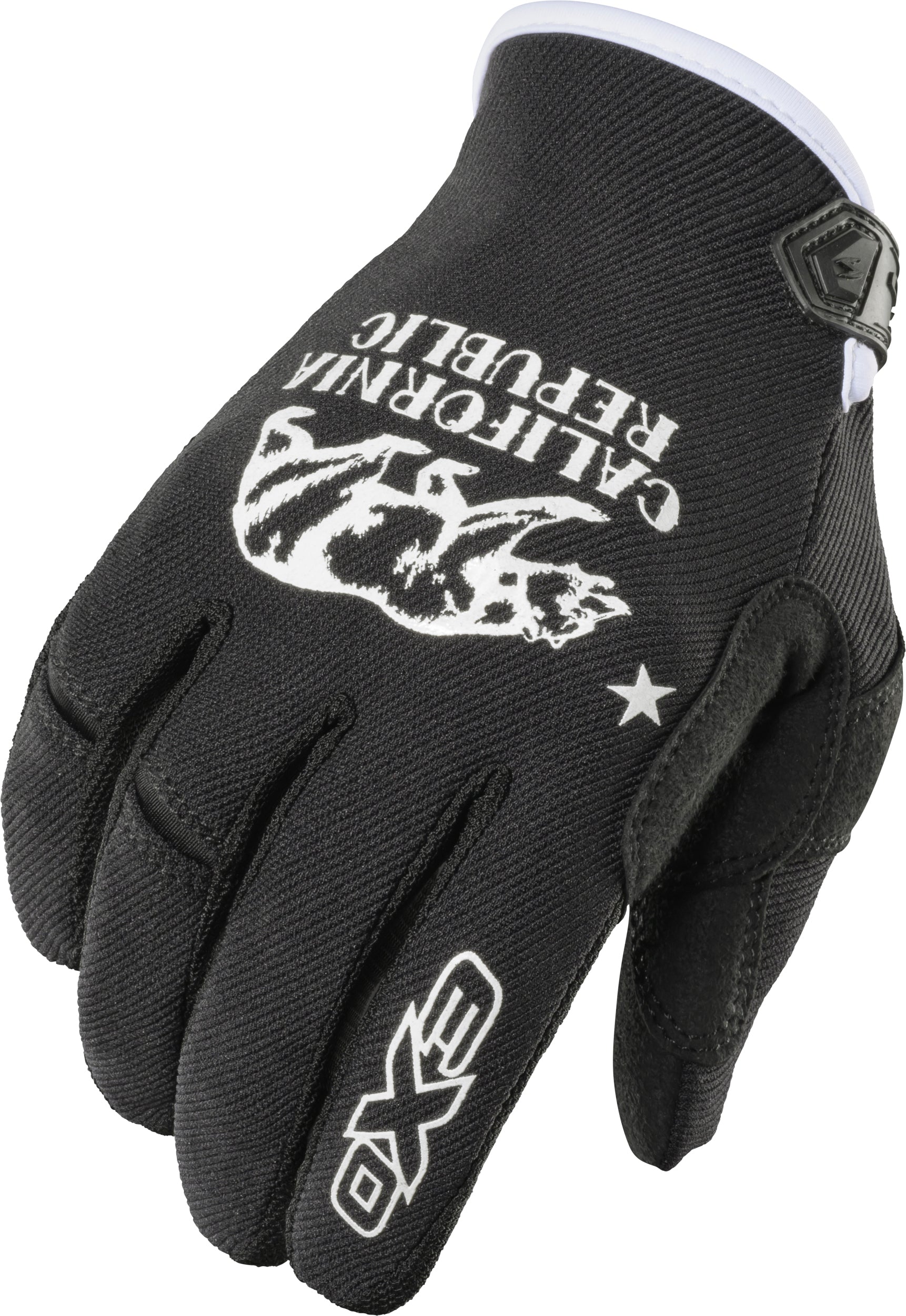 SCORPION EXO Moto Flex Gloves Golden State Black/White Xl