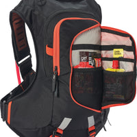 Uswe Moto Hydro 12 Fctry Orng 3.0l Hydration Pack Pnp Tube Apparel Collection