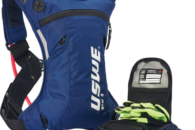 Uswe Moto Hydro 3 Factory Blue 2.0l Hydration Pack Pnp Tube Apparel Collection