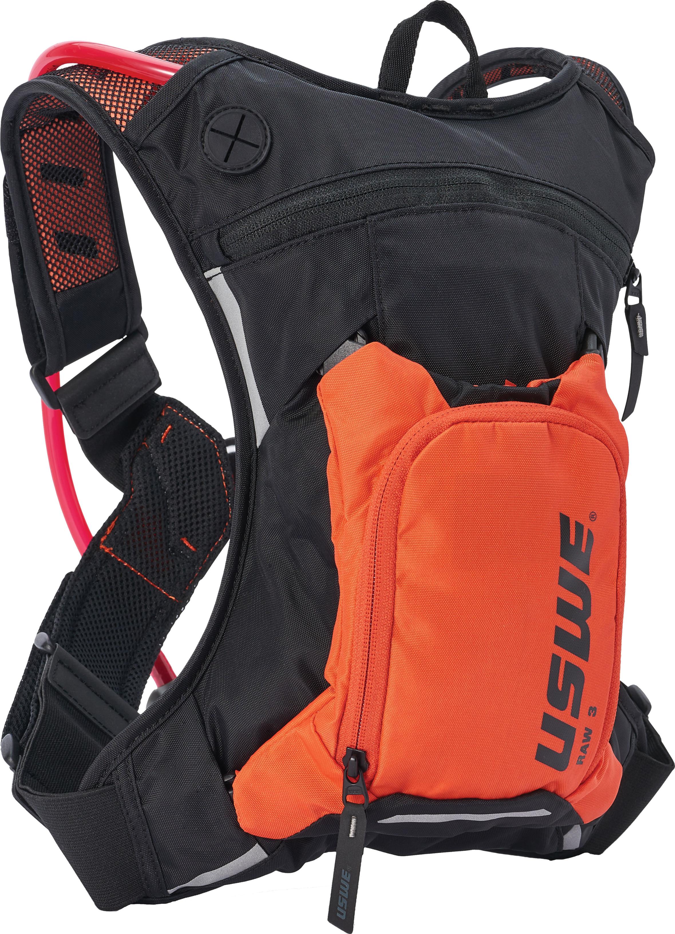 Uswe Moto Hydro 3 Factory Orng 2.0l Hydration Pack Pnp Tube - Apparel Collection