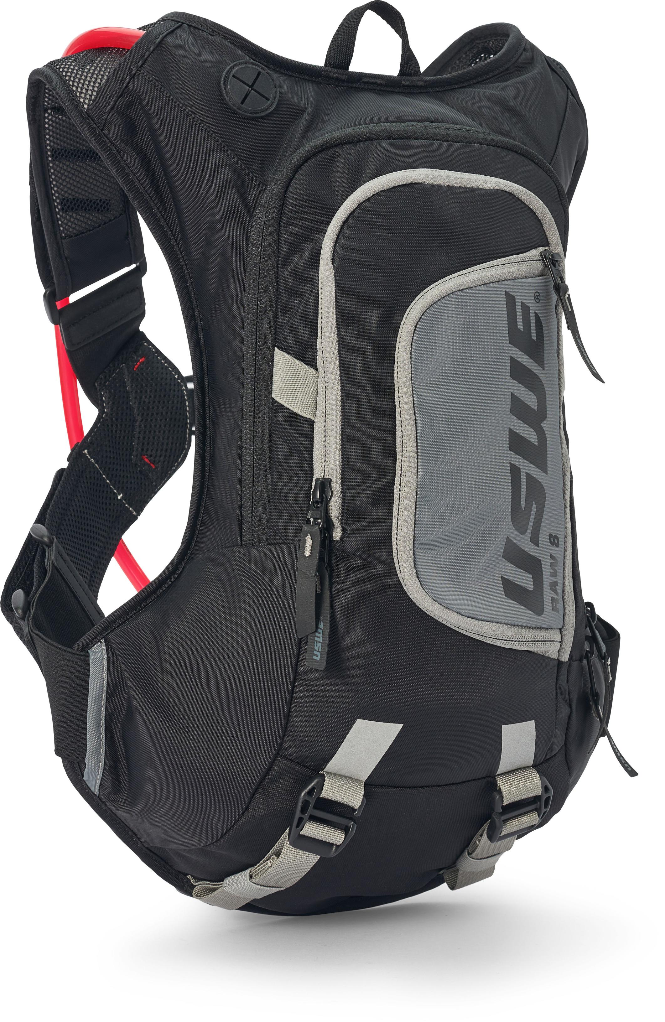 Uswe Moto Hydro 8 Blk Carbon 3.0l Hydration Pack Pnp Tube - Apparel Collection