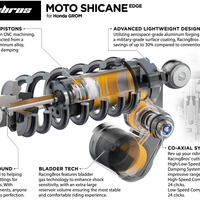 Racing Brothers Moto Shicane Edge 88n Grom - Street Collection