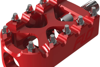 Flo Motorsports Moto Style Shift Peg Bronze - Red - Harddrive Products