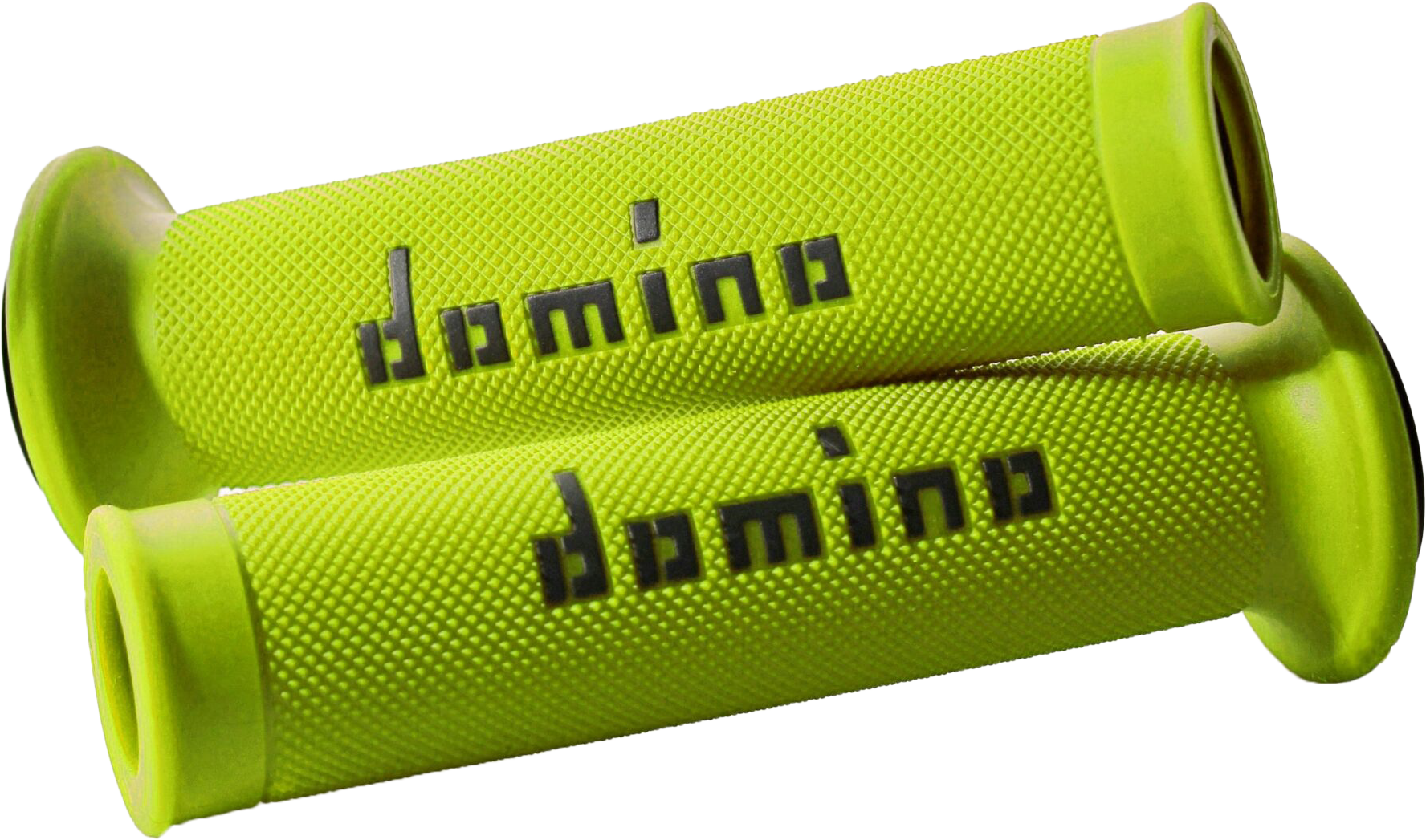 DOMINO RACING Motogp Grips Flo Yellow/Black Pair