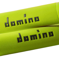 DOMINO RACING Motogp Grips Flo Yellow/Black Pair