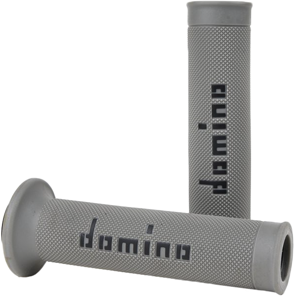 DOMINO RACING Motogp Grips Grey/Black Pair