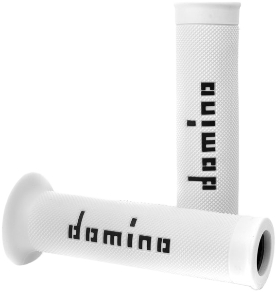 DOMINO RACING Motogp Grips White/Black Pair