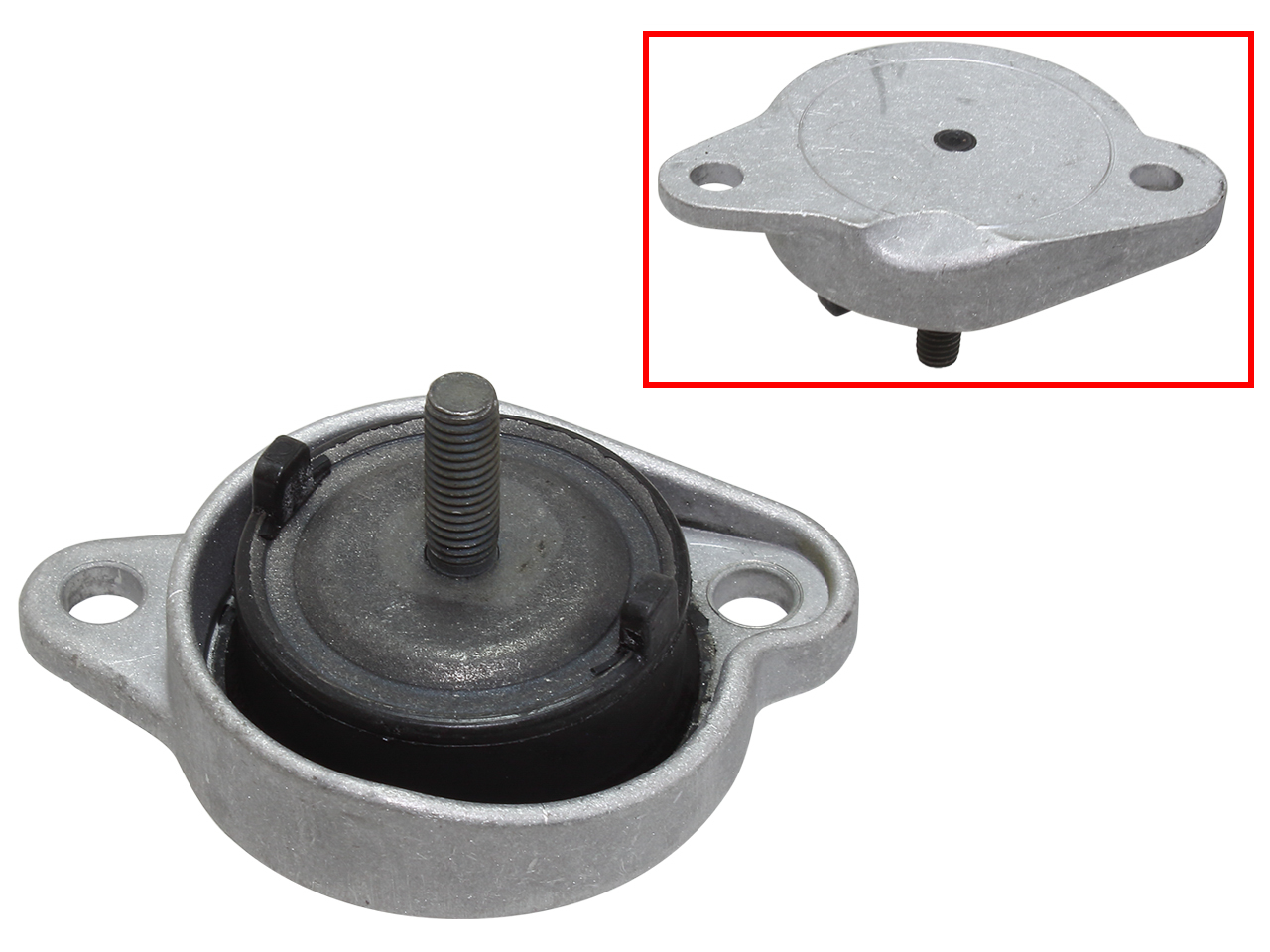 Sp1 Motor Mount Lr Pol - Snowmobile Collection